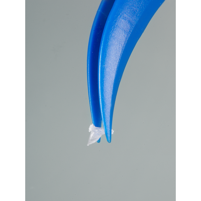 単回使用ピンセット、青色、尖った/斜め 130 mm mm